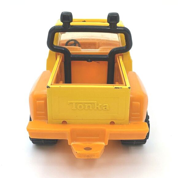 VTG Tonka Yellow Orange Side Step Pickup Truck Pressed Steel & Plastic 1979 - Picture 5 of 7